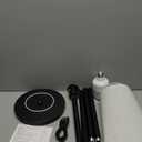 Cordless Floor Lamp for Living Room, with 3 Color Temperature and Pull Cord Switch, 8000mAh Battery Operated Portable Rechargeable Modern Standing (Black)