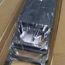 Over The Toilet Storage Cabinet, Metal 3 Tier Bathroom Organizer Shelf, Stable Freestanding Above Toilet Stand, Black (Black Upgraded Version)