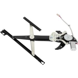 FINDAUTO 741-764 Power Window Regulator fit for 1992-1995 for Honda Civic | Front Right Power Window Regulator With 2 pins Motor Assembly,741-764