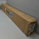 EDISHINE Mid Century Modern Floor Lamp with Remote, Dimmable Wood LED Corner Lamp, Minimalist Standing Mood Lighting for Living Room, Bedroom, Office, 7 Color Temperature 2700K~6000K, 48.43"