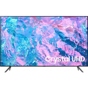 SAMSUNG 75-Inch Class Crystal UHD CU7000 Series PurColor, Object Tracking Sound Lite, Q-Symphony, 4K Upscaling, HDR, Gaming Hub, Smart TV with Alexa Built-in (UN75CU7000, 2023 Model)
