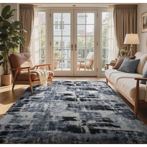 5x7 Ft Large Shag Rugs for Bedroom Living Room, Tie Dyed Ultra Soft Fluffy Furry Area Rug for Indoor Floor, Aesthetic Carpet for Home Decor (Blue)
csXNX5VvHpC