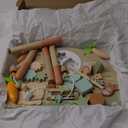 Activity Table for 1+ Year Old, 9-in-1 Montessori Wooden Sensory Play Table with Shape Sorter Fishing Game Bead Maze, Baby Activity Center Learning Toys for Toddler 12-18 Months (Neutral Colors)