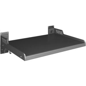 Microwave Shelf 14x20'' Microwave Shelf 110 lbs Loads Wall Mount Carbon Steel Microwave Wall Shelf with 6 Movable Hooks Adhesive/Drilling Install Microwave Rack Kitchen Organizer, Microwave Rack