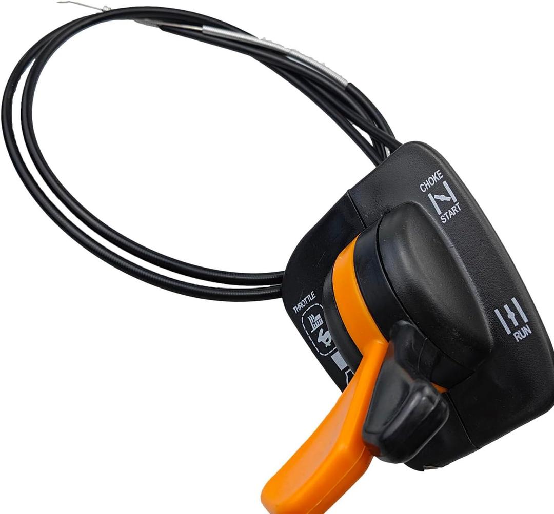 GY20948 Throttle Choke Cable for John Deere LA120 125 135 145 155c 190c LA130 LA135 LA140 LA145 LA150 LA155 LA165 LA175 X140 Twin Control Handles