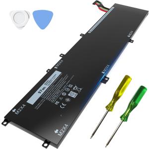 97WH 6GTPY Laptop Battery Compatible with Dell XPS 15 9550 9560 9570 7590 Precision 5510 5520 5530 5540 Vostro 7500 7590 5XJ28 GPM03 4GVGH 1P6KD 5D91C P56F M2X4 05XJ28 P56F001 P56F002 11.4V