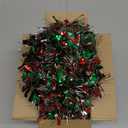 70 Ft Christmas Tinsel Garland Metallic Tinsel Twist Garland Glitter Christmas Tree Hanging Decorations New Year Party Birthday Holiday Indoor Outdoor Supplies (Mix 1)