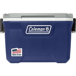 Coleman Classic Series Insulated Portable Cooler, Leak-Resistant Outdoor Hard Cooler Keeps Ice up to 5 Days, 52 Quart