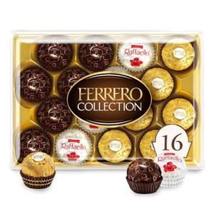 Ferrero Collection Gourmet Gift Box, 16 Assorted Chocolates with Dark Chocolate, Coconut, and Milk Chocolate, 6.1 oz (EXP 06/09/26)