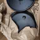 Camp Chef Classic 10-Inch Deep Prong Horn Tru Seasoned Cast Iron Dutch Oven