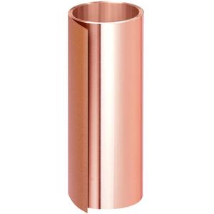 Copper Foil Sheet Roll, 8in x 10Ft Copper Sheet, 0.05mm Copper Flashing for House Repair & DIY Projects