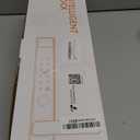 Sliding Door Smart Lock, Sliding Glass Door Lock with Fingerprint, JNZCH Smart Mortise Lock with App Control, IC Card, Keys, Anti-Peep Touchscreen, Perfect for Patio, Home (Black)