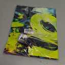 Graffiti neon happy birthday banner71x43 Inch Fluorescent Neon Decorations Glow Party Glow in The Dark Photography Backdrops Birthday Supplies Neon Backdrop UV Reactive Blacklight