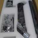 MOUNT PRO Laptop Arm Desk Mount, Single Monitor Stand with VESA Laptop Tray, Adjustable Lap Top Holder for Max 22lbs 17" Notebook & 32" Computer Screen, Swivel Notebook Bracket, Clamp on/Grommet Base