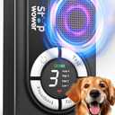 Anti Barking Device, Auto Dog Barking Control Device with 50FT, Rechargeable Bark Dog Deterrent Bark Box 3 Levels Dog Bark Deterrent Device for Outdoor/Indoor