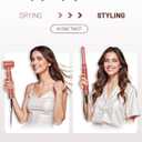 Hot Air Styler & Hair Styler- High-Speed Hair Blow Dryer Brush, Fast Drying No Heat Damage Multi-Styler with Auto Wrap Curlers for Volumizing Curl Straighten Frizz-Free Styling with Travel Bag