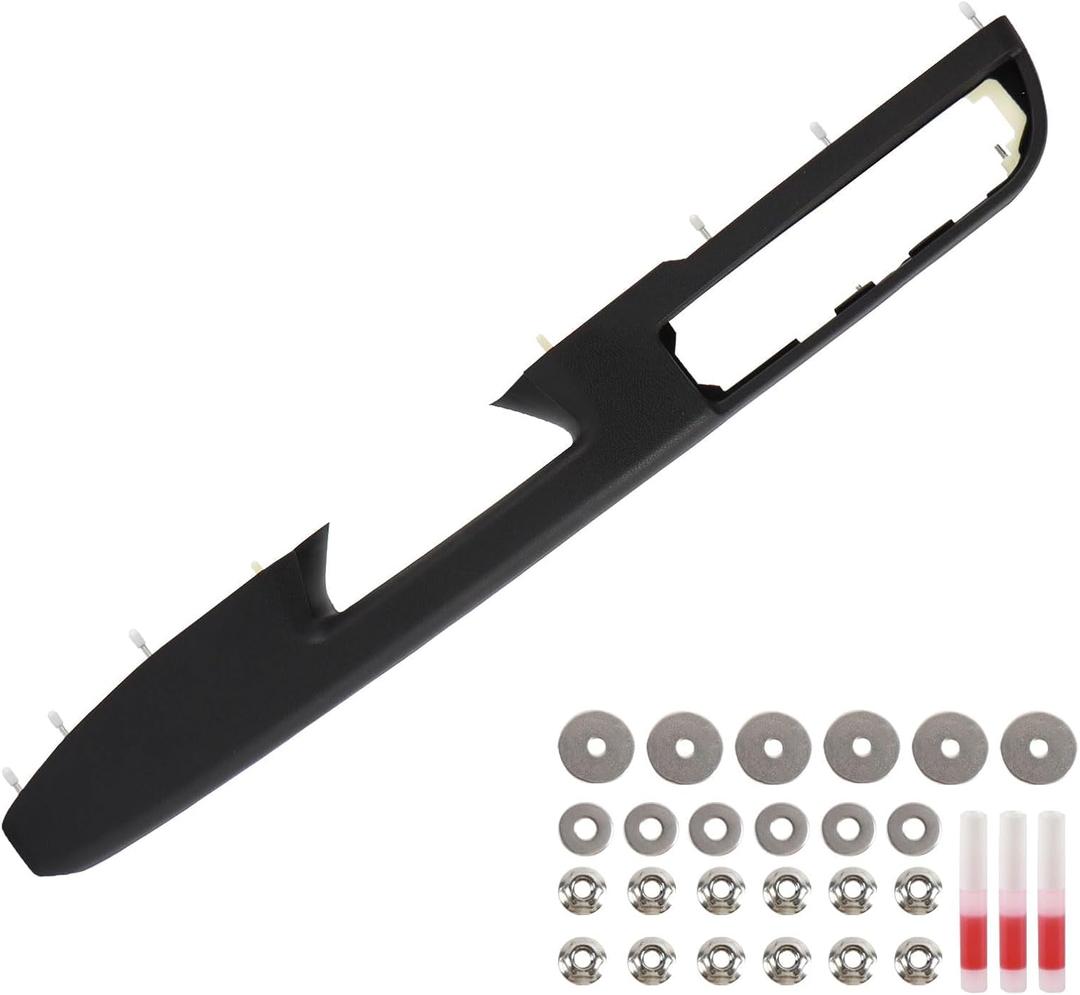 Door Armrests Compatible with 2010-2014 Chevy Silverado Tahoe Suburban, GMC Sierra Yukon Black Left Driver Side Replace:84127280