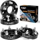 KSP 1" Wheel Spacers for Nissan 350Z 370Z, 4pcs 5X4.5Forged Spacer Fit Infinit G35 G37 FX35, 25mm Thick 5x114.3 Bolt Pattern M12x1.25 Thread Pitch 66.1mm Hub Bore Wheel Spacer for Altima Maxima (Black)