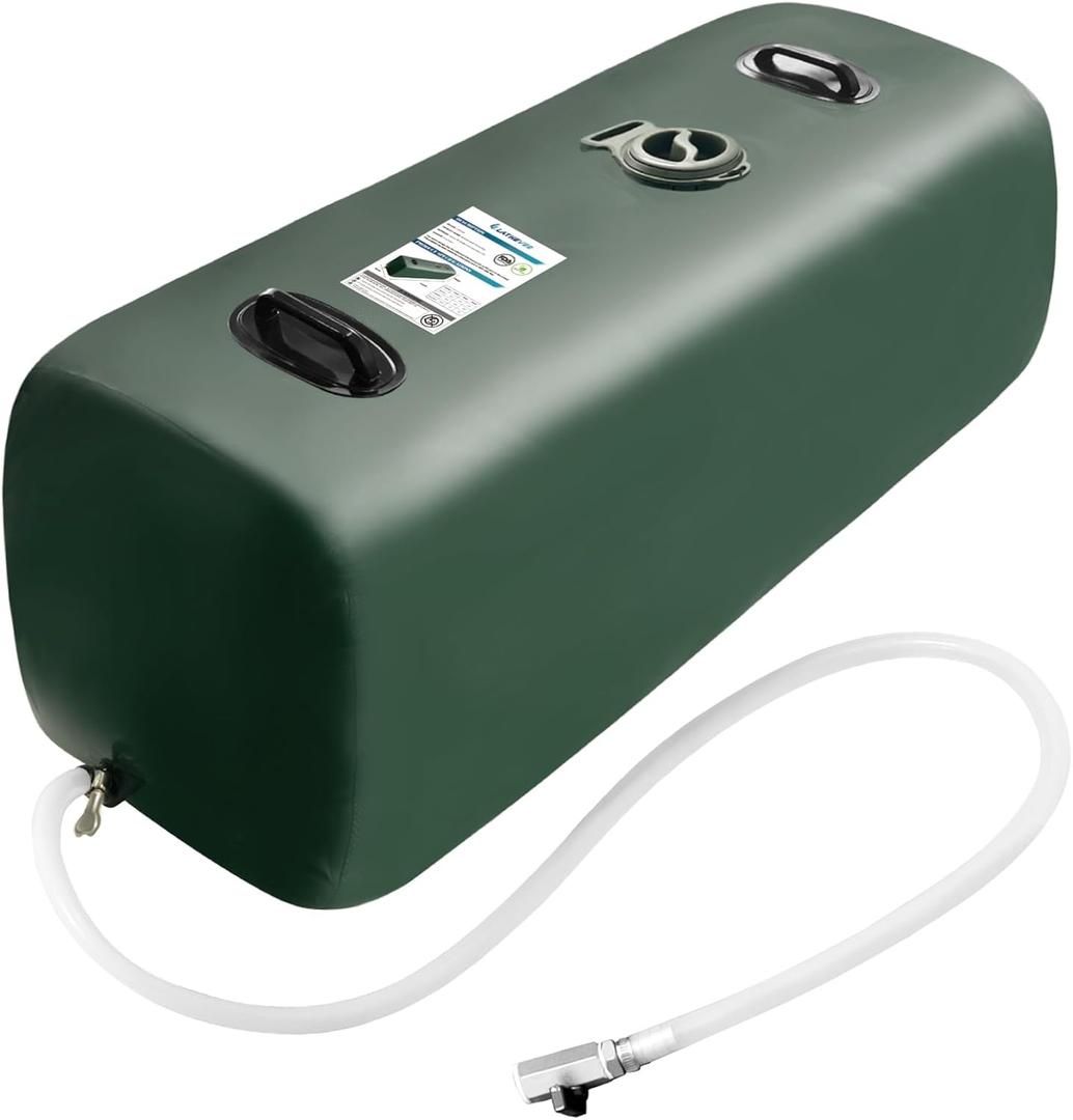 Drinking Water Storage Container,50 Gallon Portable Water Storage Bladder, RV Foldable Water Tank, Can Be Used For Storing Drinking Water, Camping, Traveling, Wilderness Survival Patrols, Etc.