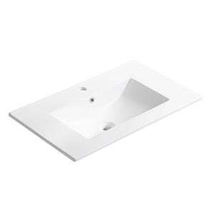 Dexmalle 48 inch Bathroom Vanity Ceramic Sink