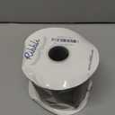 Ribbli Dark Brown Velvet Wired Ribbon 4 Inch Velvet with Satin Christmas Ribbon for Gift Wrapping Christmas Tree Decoration Crafts Wreaths Supplies-Continuous 10 Yards