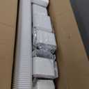 5'' 26.5Ft Mini Split Line Set Cover Kit for Minisplit Ductless Linset Air Conditioners and Heat Pumps, Central AC Decorative Upgraded UV-Proof Strong & Durability PVC Pipe
