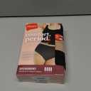 Hanes Women's Comfort, Period. Briefs, Super Leak Post-Partum & Period Underwear, 3-Pack (Large)