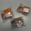 3 x Positive Crochet Animals Orange Cat, Cute Things Crochet Cat Cheer Up Gift from Son Daughter for Stepmother Mom Birthday Christmas Thanksgiving Day