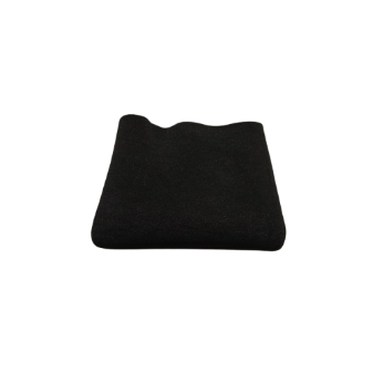 Black Foam Pad With Gold Sparkle Accents, 24inW x 72inL x 1/4in Thick.