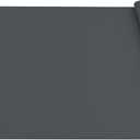 Extra Large Silicone Mat 36" x 24" Place Mats, Heat Resistant Mat for Kitchen Countertop Protector, Thick Placemats Washable Silicone Mats for Kitchen Counter Mat Dining Table Mat, Dark grey, Sapid