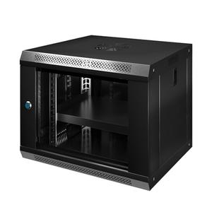 Amazon.com: 9U Wall Mount Server Cabinet IT Network Rack Enclosure Lockable Glass Door Black : Electronics