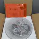 52 Inch Vintage Ceiling Fan with Light and Remote Control, Flush Mount Chandelier Fandelier Rustic with 6 Speeds 5 Reversible Blades for Bedroom Kitchen Dining Room