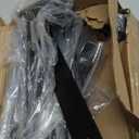 12 Pack - 10 inch Black Hidden L Shelf Bracket (1/5 Inch Thicked) Iron Floating Shelf Brackets Rustic Industrial Metal Brackets for Shelf Support