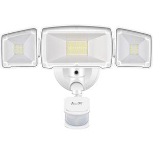 AmeriTop Motion Sensor Lights Outdoor, 2-in-1 Ultra Bright 3500LM 35W LED Security Flood Lights with Motion Sensor Mode & Dusk to Dawn Sensor Mode, IP65 Waterproof