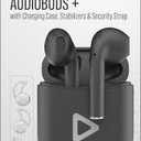 Acoustix AudioBuds+ True Wireless Earbuds with Charging Case - Black