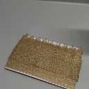 Gold Lace Trim 4.8 Yards Gold Trim Metallic Venice Gold Embroidery Craft Lace for Sewing Clothes Cake Decoration