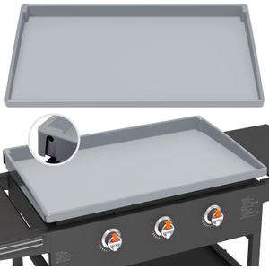 Silicone Griddle Mat Cover for Blackstone - 28 Inch True All-Encompassing Coverage Heavy Duty Food Grade Grill Buddy Mat, All Season Cooking Surface Protective Cover