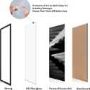 DOAI ART 10x30 Poster Frame 2 Pack, Black 10 x 30 Picture Frames for Horizontal or Vertical Wall Mounting, Scratch-proof Safe and Artistic Large Photo Frame Wall Art