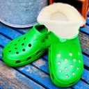 NOLITOY Plush Socks Inserts Replacement Inside Shoes for Warmth, Cozy Winter Clog Liners Fuzzy Liner Insert for Women Men 46-47(280mm) (28X9.8CM)