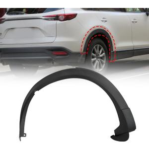 XQSMWF Wheel Arch Fender Molding Trim Wheel Fender Molding Trim Rear Right Side Compatible With Mazda CX-9 2016-2023 2.5L l4#TK48-51-W50F TK4851W50H TK48-51-W50H TK4851W50F