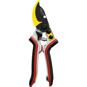 Pruning Shears for Gardening, Garden Scissors with Sharp Stainless Steel Blades, Heavy Duty Bypass Garden Clippers for Plants, Flowers, Branches[Ergonomic Handle][Safety Lock][Gift for Gardeners]