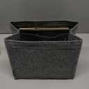 ZTUJO Purse Organizer Insert, Felt Bag Organizer with Metal Zipper, Handbag & Tote Shaper, For Speedy Neverfull Tote, 7 Sizes