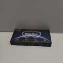 3D Eye Mask Sleep Mask for Men & Women, 100% Pressure-Free & Light Block-Out Eye Mask for Sleep with Easy Adjustable Strap, Night Eye Cover for Travel, Black