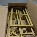 Vincidern 2pcs Curved Wedding Arch Backdrop Stand for Bridal Shower, Gold Wedding Arch, Half Metal Balloon Arch for Wedding Ceremony, Bridal Shower, Engagement Party, Celebration (5.9ft,6.9ft)