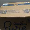 Pampers Pure Baby Diapers, Size 2 (12-18 lbs), 186, Up to 100% Leakproof, Premium Hypoallergenic Soft Diapers