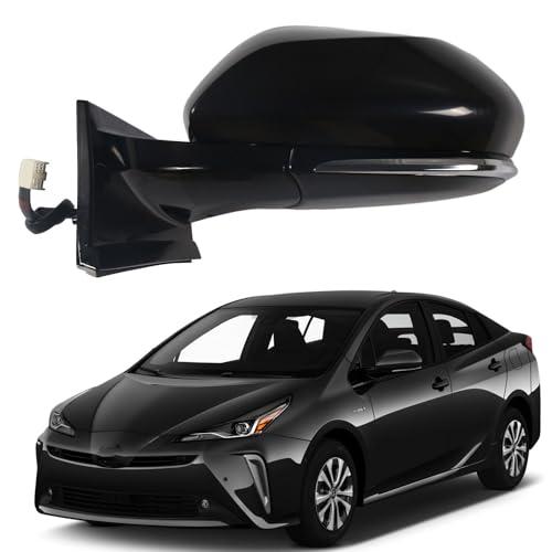Marretoo for TOYOTA PRIUS Side rearview mirrors Assembly 2016 2017 2018-2024 | Power | Heated | BSM/Blind Spot Monitoring Replacement TO1320357 for TOYOTA PRIUS Accessories (Driver Side(LH))