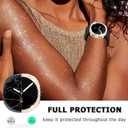 RICHONE [12Pack] Bling Case Compatible with Samsung Galaxy Watch 8 (2025) 40mm Screen Protector, HD Full Protection Flexible TPU Watch Bumper Cover Accessories for Samsung Watch 8 40mm