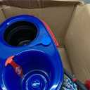 O-Cedar RinseClean Spin Mop & Bucket System | Microfiber Floor Cleaning System | Includes 3 Mop Heads (1 Standard+ 2 Deep Clean Refills) | Machine Washable & Reusable