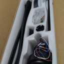 60" Large Ceiling Fan with Remote, Outdoor Flush Mount Low Profile Ceiling Fan for Patios Bedroom Kitchen Living Room, 3 Wooden Blades, 6 Speeds, Quiet Reversible Motor, No Light