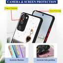 Phone Case for Samsung A03s, Glitter Star for Samsung Galaxy A03s Case Clear with Strap Chain, Shockproof Protective Cover Silicone Pink Slim Anti-Slip Drop Proof (Black)